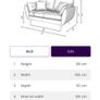 DFS French Connection Zinc Sofas x2 Image 4