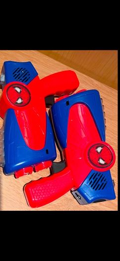 Spider-Man Laser Tag Gun Blasters Trio