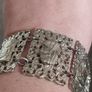 A vintage Egyptian Revival bracelet. Image 4