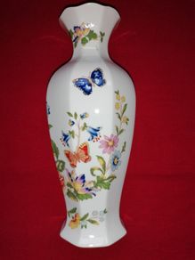 Vintage Aynsley Vase Cottage Garden
