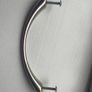 Satin nickel Cabinet / kitchen/ wardrobe handles/ 128mm  centres Image 2