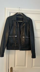 The Kooples biker leather jacket size M