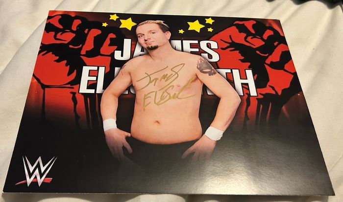 Wrestling autographs