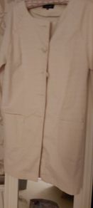 3/4 length dress coat