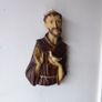 St. Francis of Assisi - Wall Hanging Statue/Plaque Image 3