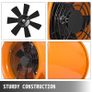 Industrial Axial Ventilator Portable Air Blower Fan 8inch 12inch W/ 10M Duct High Velocity Low Noise for Workshop Factory Image 3