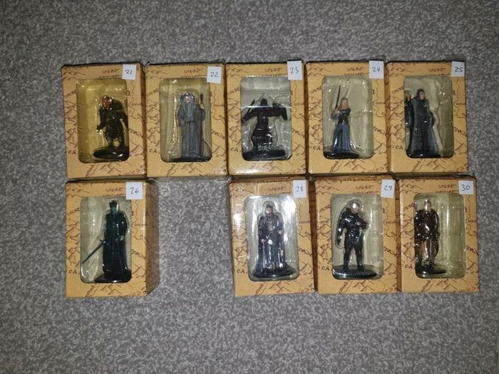 Lord of the Rings (lead) 86 models total.