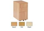 NEW 3 Drawer Desk High Pedestal 600mm deep