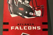 Atlanta Falcons Tin Metal sign