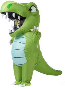 Creations Inflatable Costume Dinosaur Full Body Dinosaur Air Blow-up Deluxe Halloween Costume - Adult Size (FREE EXPRESS POSTAGE)