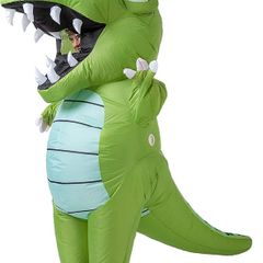Creations Inflatable Costume Dinosaur Full Body Dinosaur Air Blow-up Deluxe Halloween Costume - Adult Size (FREE EXPRESS POSTAGE)