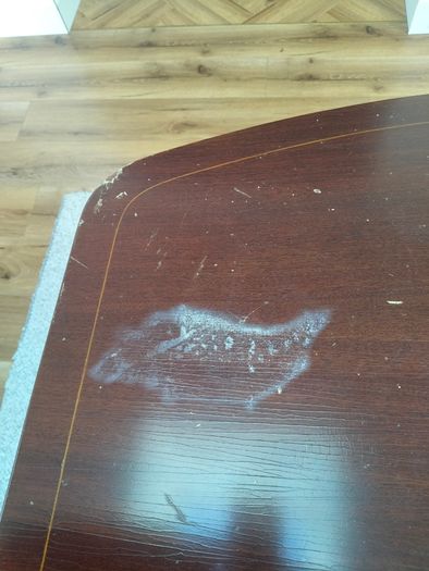 Mahogany Pedestal Dining Table