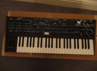 OB6 synthesizer  with gig bag