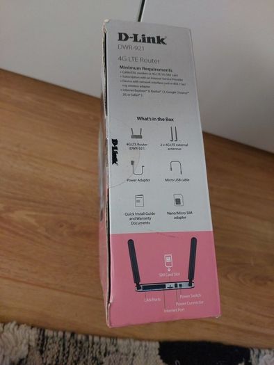 D-Link DWR-921 4G LTE Wireless Router