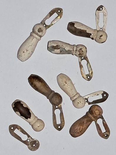 Victorian Escutcheon Key Hole Covers