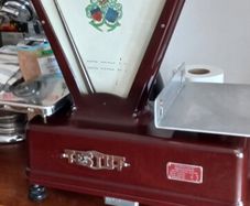antique French Testut Paris kitchen scales