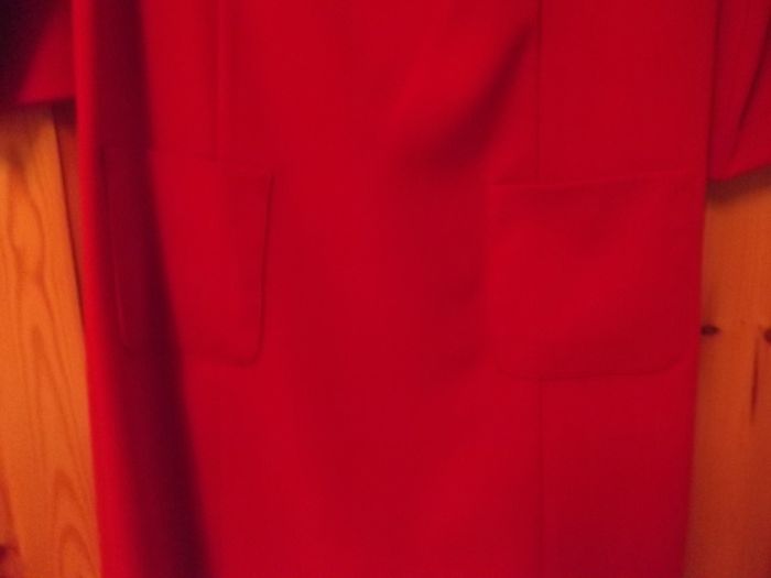 Long Sleeve Red Dress