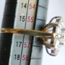 Vintage 9Ct Solid Gold 375 Beautiful Cubic Zirconia Ring 3,99g Image 9