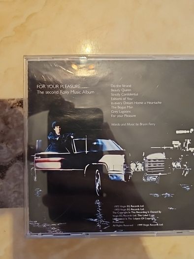 Roxy Music CD - For Your Pleasure