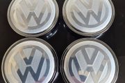 Silver VW 65mm Centre Caps (FREE POST)