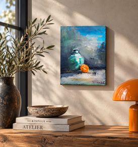 Orange in the Blue