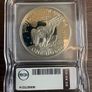 Silver Usa 1972-s Ike Dollar Icg Pr69 Dcam Image 2