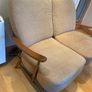 Ercol 2 seater sofa & arm chair Image 5