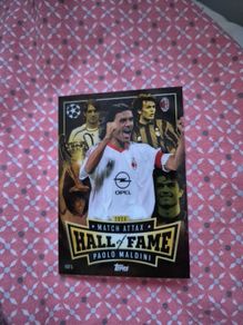 2024 Match Attax Paolo Maldini Hall of Fame Card