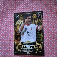 2024 Match Attax Paolo Maldini Hall of Fame Card