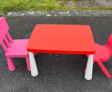 IKEA kids table and chairs