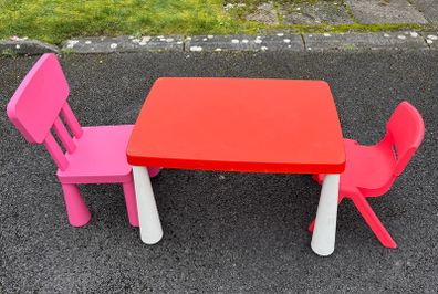 IKEA kids table and chairs