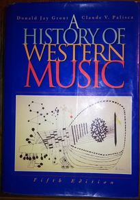 A History of Western Music.