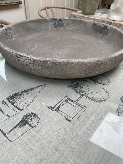 Flamant oversized stone bowl