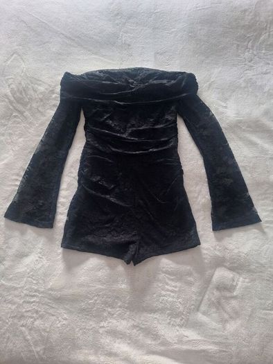 Beautiful Black Lace Playsuit