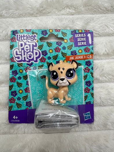 Hasbro Littlest Pet Shop 1-150 Jane Jagmore Jaguar Cat Dirty Damaged Box Please see pictures