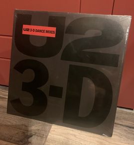 U2 3-D Dance Mixes 12 Inch Vinyl Record Sealed - New