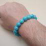 Natural Amazonite Gemstone Bracelet Aqua Green Gemstone Beads (11mm) Image 4