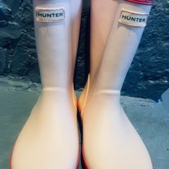 Pink Hunter Wellies Size EU33, UK 1