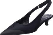 Hugo Boss women's leather pumps Janet 35ny SLINGBACK 50488225 Black1, Black One size 38 - 40 EU