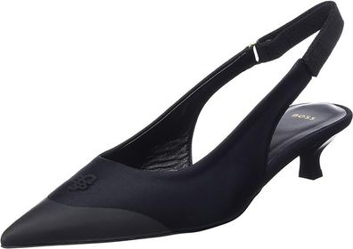 Hugo Boss women's leather pumps Janet 35ny SLINGBACK 50488225 Black1, Black One size 38 - 40 EU