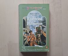 Riverwind the Plainsman by Paul B. Thompson (D&D Dragonlance Saga Fantasy Paperback 1990)
