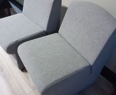 2 office type chairs