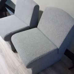 2 office type chairs