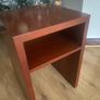 Solid wood locker cabinet coffee side table Image 5