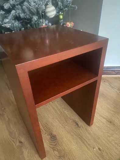 Solid wooden cabinet coffee table locker