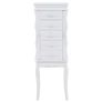 Free Standing Jewelery Cabinet White Image 3