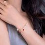 100Pcs Wholesale Bulk Lots Jewelry Making Charms Assorted Gold Plated Enamel Pendants for DIY Necklace Bracelet Earring Craft Supplies (FREE POSTAGE) Image 3