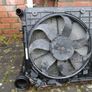 VAG, Volkswagen Radiator pack from 2004 / 2009 Passat Golf Sharan , skoda, seat models, came from car with BXE engine will also suit BJB BKC BLS BXE 1.9 TDi Image 4