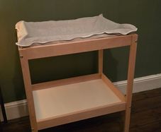 Sniglar Changing Table, Mat & Cover