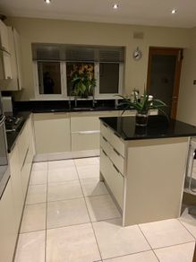 Scavolini kitchen units with Black Granite worktop